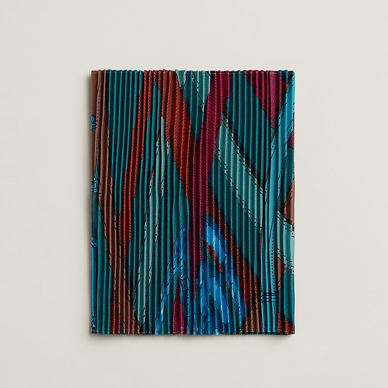 Pleated plant pot cover 16 cm | Hermès USA